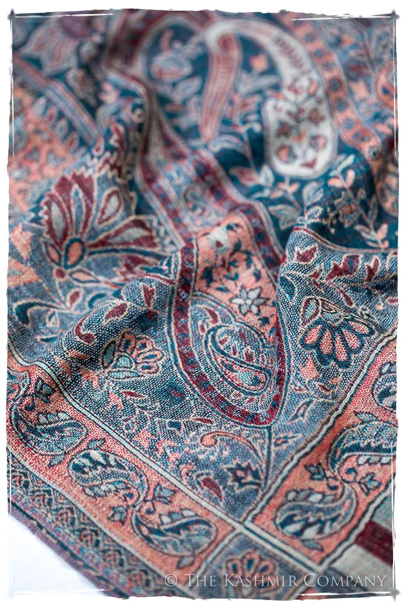 Mariana Paisley Reversible Kashmir Wool Scarf