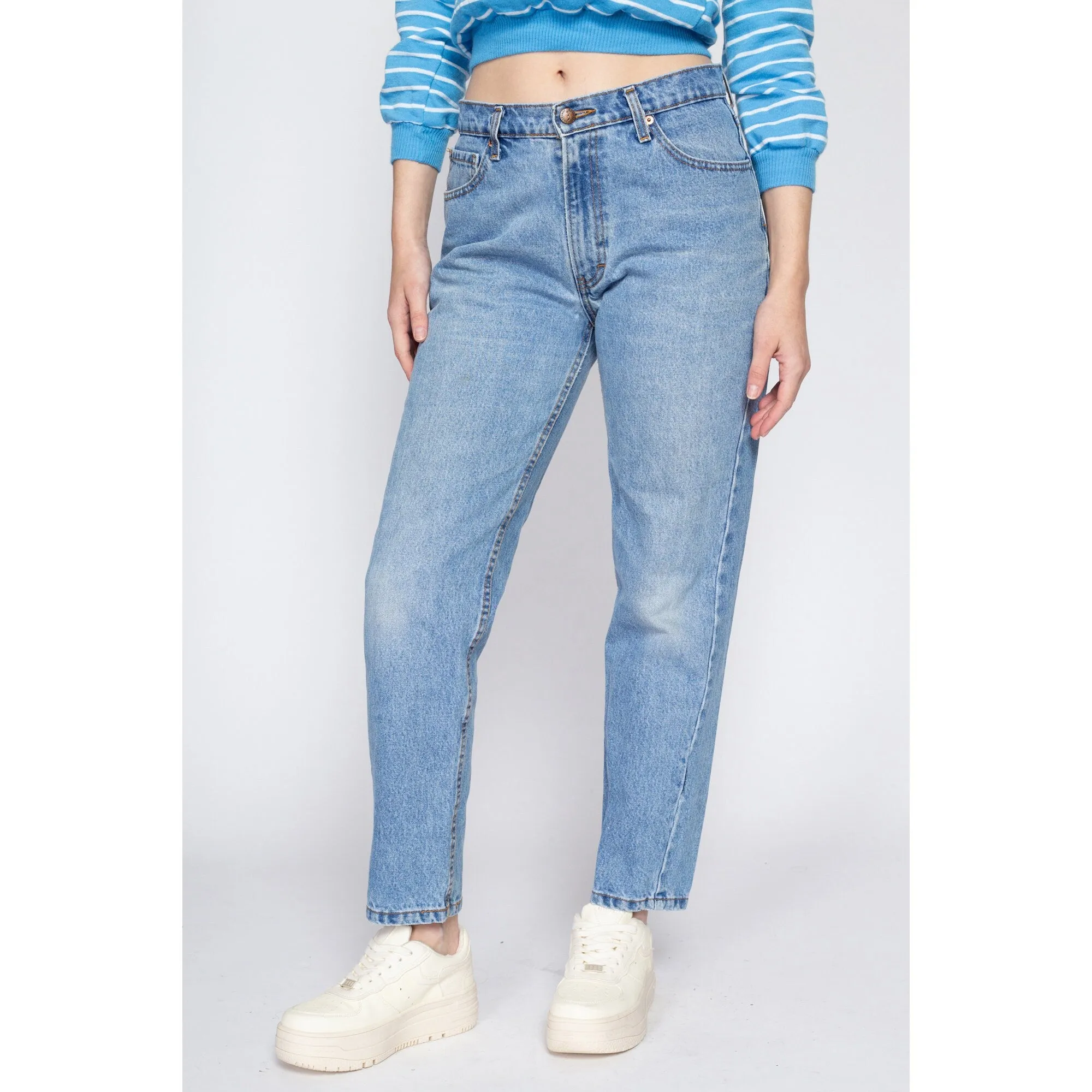 Medium 90s Jordache Mid Rise Mom Jeans 29"