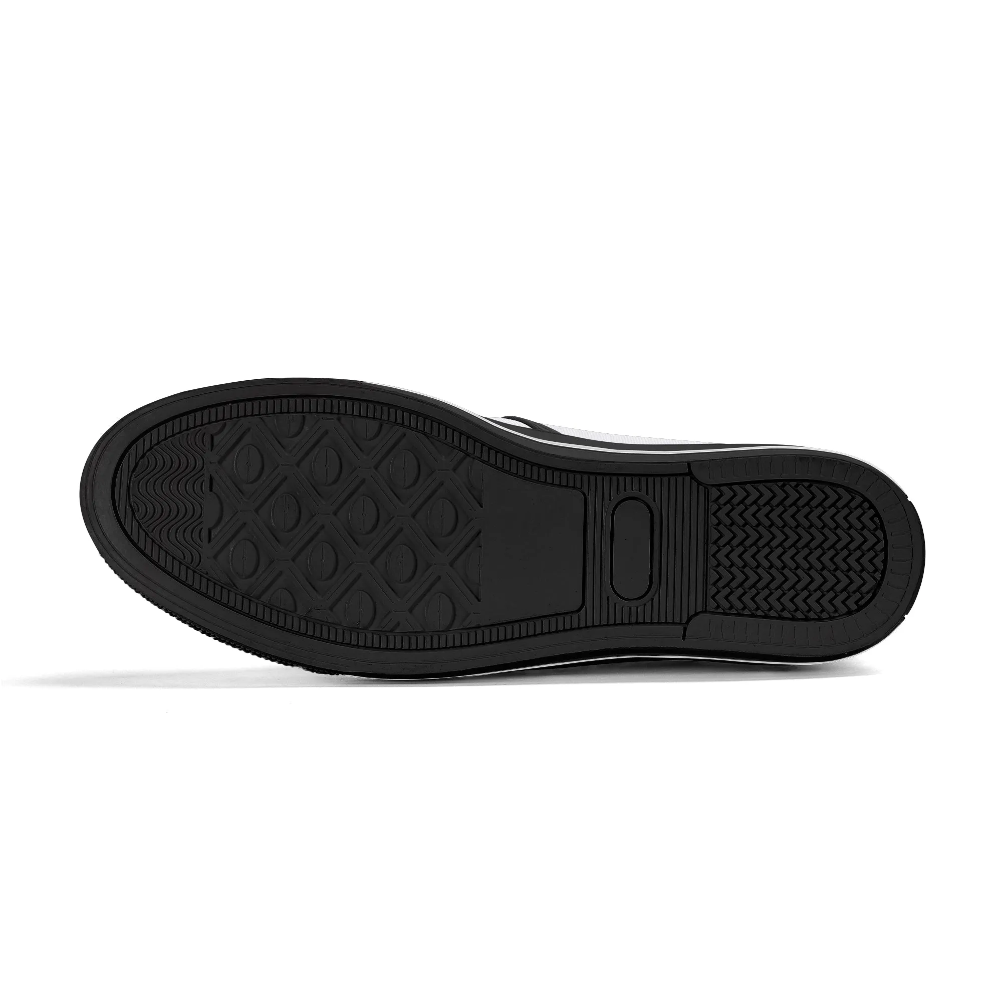 Mens Big Ornament Rubber Slip On Shoes