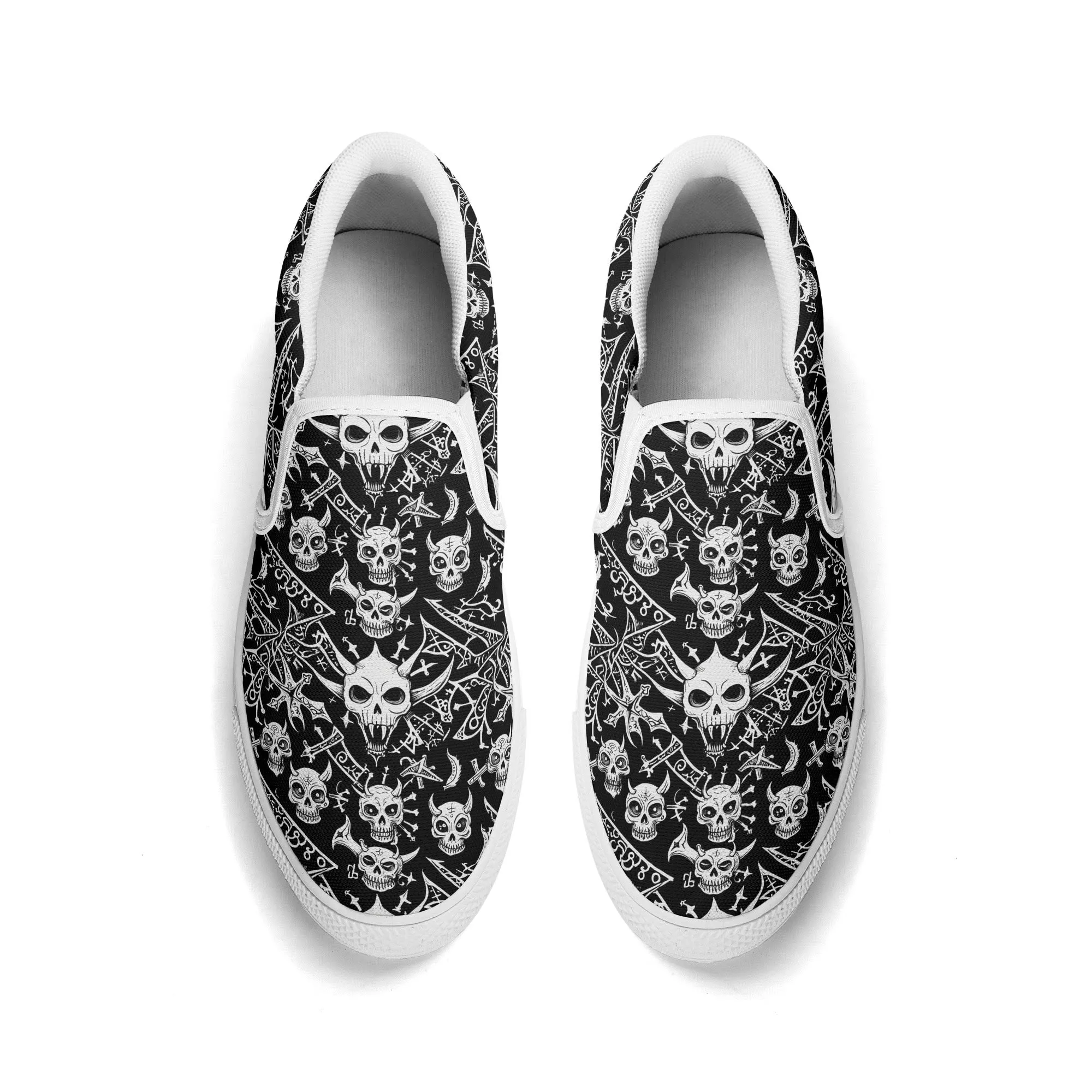 Mens Little Devils Rubber Slip On Shoes