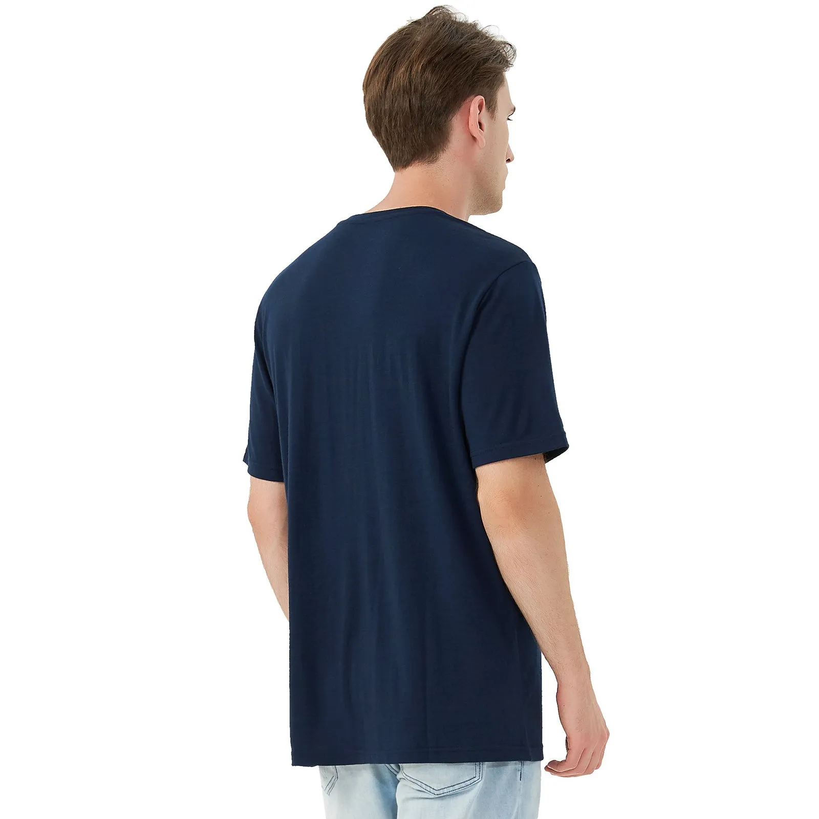 Men's Merino 170g Classic Short Sleeve T-Shirt Navy