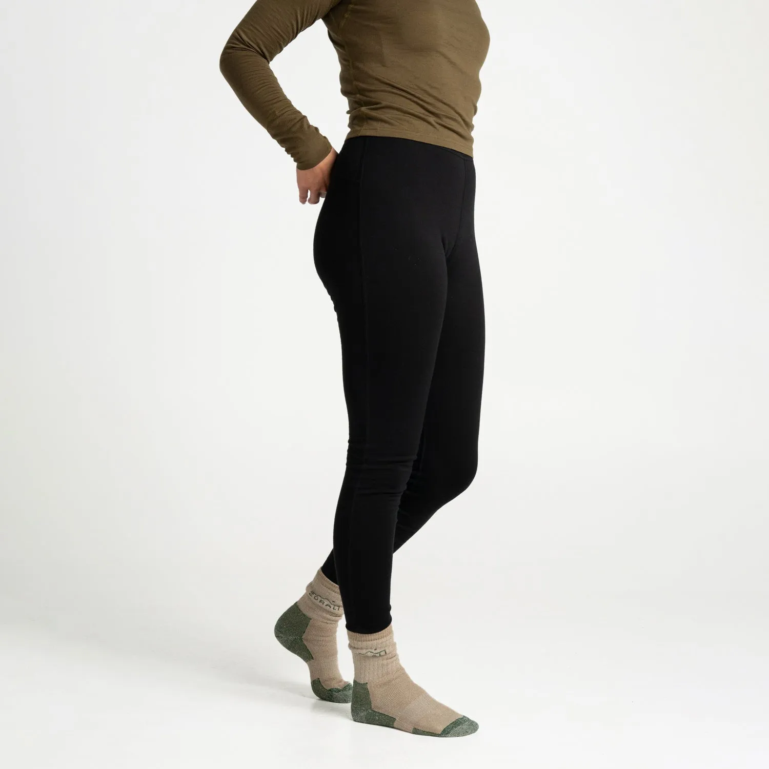 Merino Leggings Black