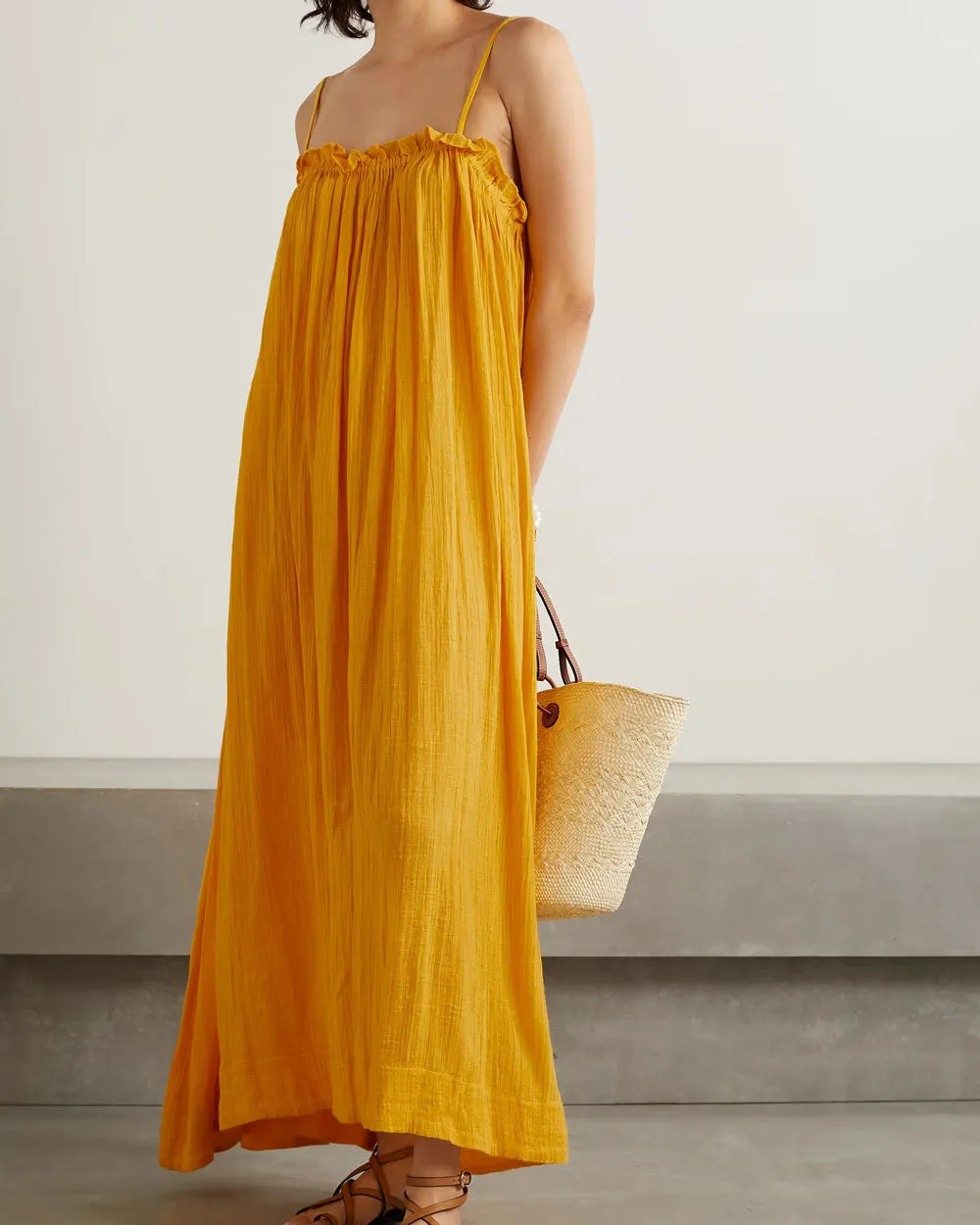 Mimosa Pina Spaghetti Maxi Dress