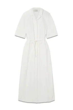   NET SUSTAIN Moala Organic Cotton-Poplin Maxi Shirt Dress