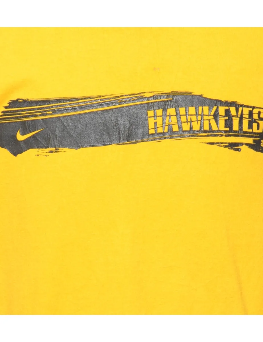 Nike Hawkeyes Printed Long-Sleeve T-shirt - S