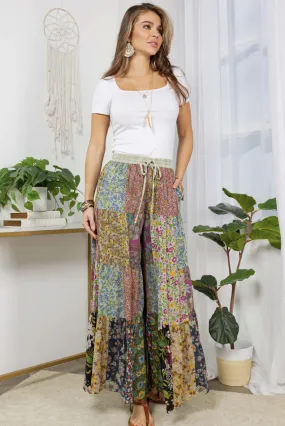 Patchwork Delight Overdye Pants