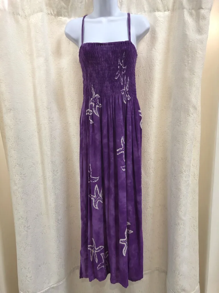 Peaceful People starfish maxi dress M