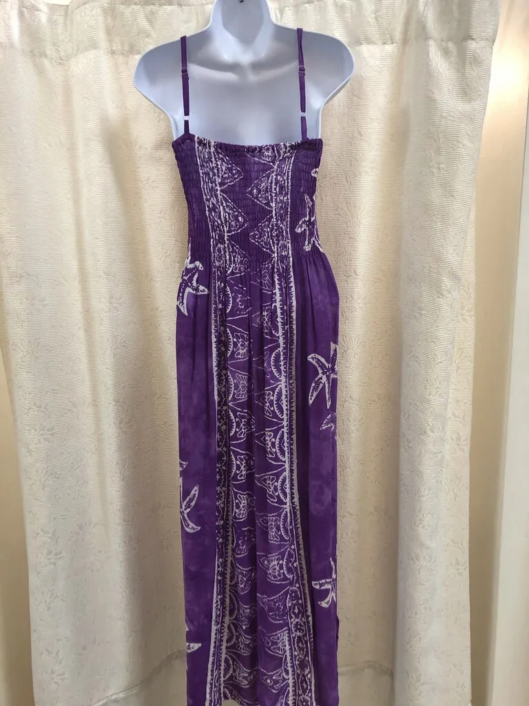 Peaceful People starfish maxi dress M