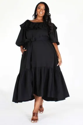 Puff Sleeve Maxi