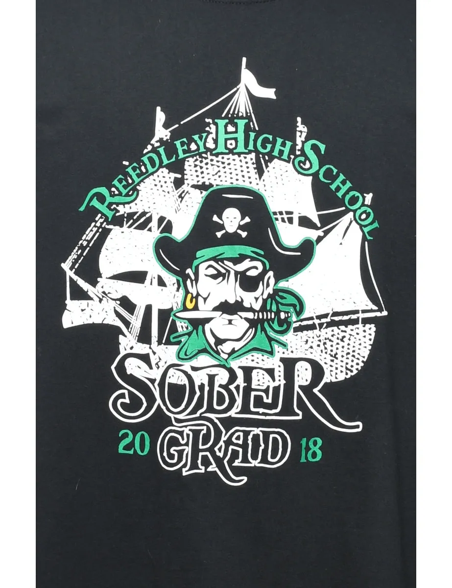 Reedley High School Sober 2018 Gear T-shirt - XL