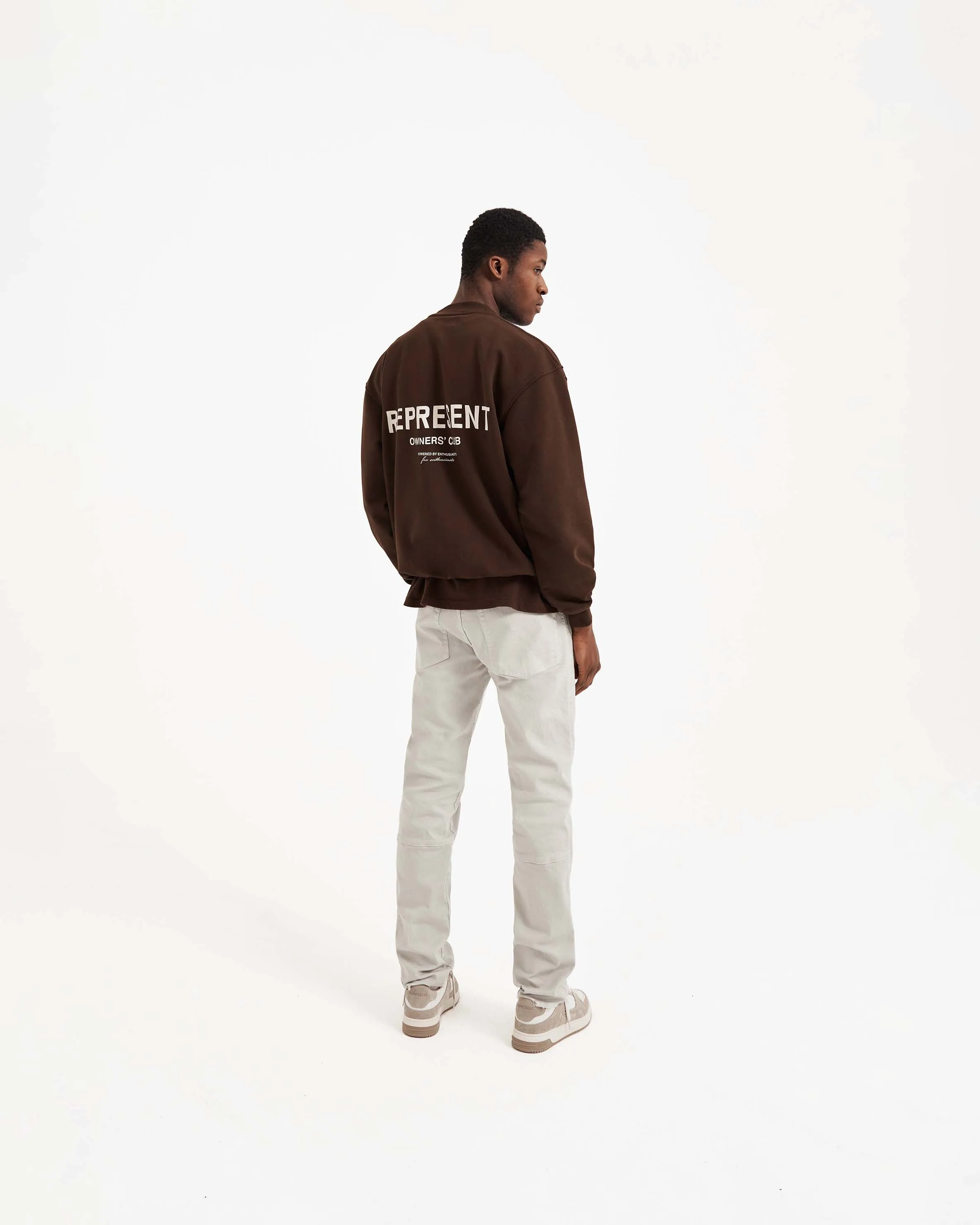 Represent Owners Club Sweater - Brown