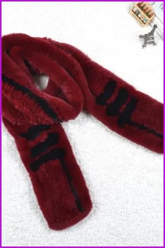 Rex Rabbit Fur Scarf DO1269