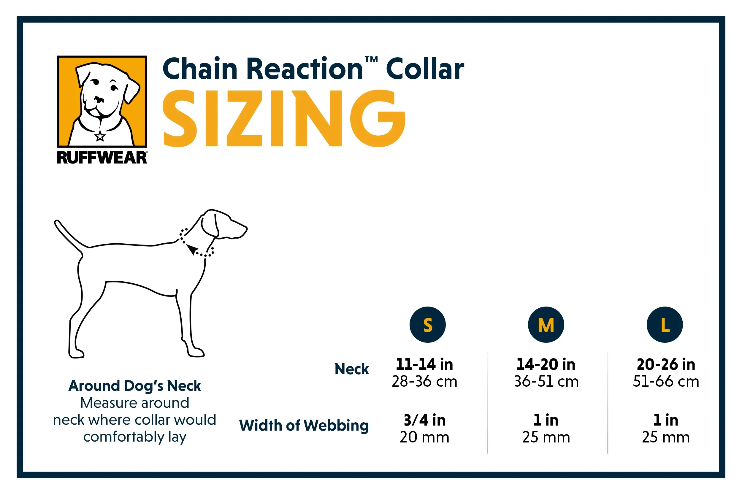 Ruffwear Dog Collar: Chain Reaction New Colours