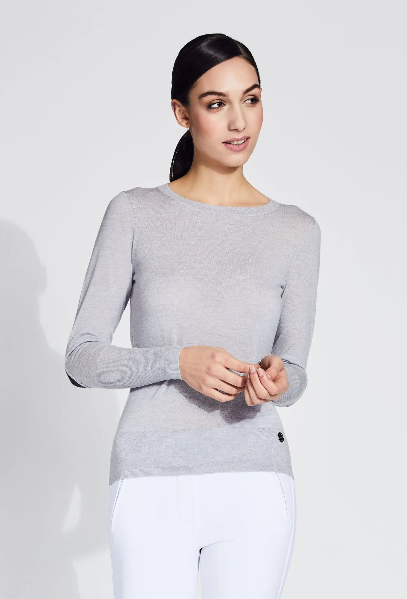 Ryanne Crew Neck Merino Sweater