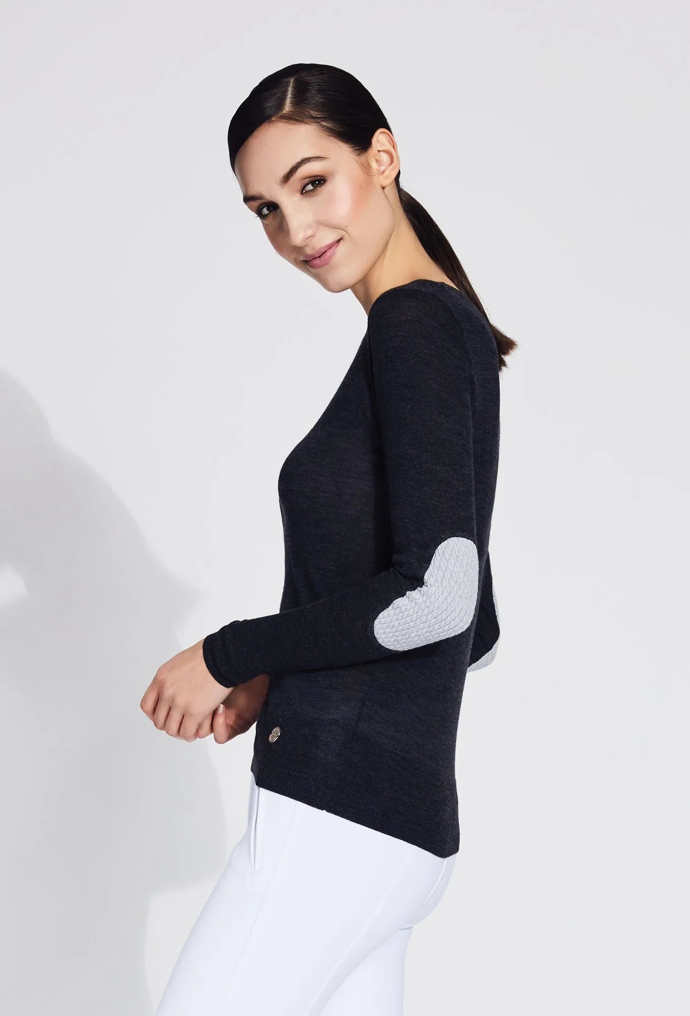 Ryanne Crew Neck Merino Sweater