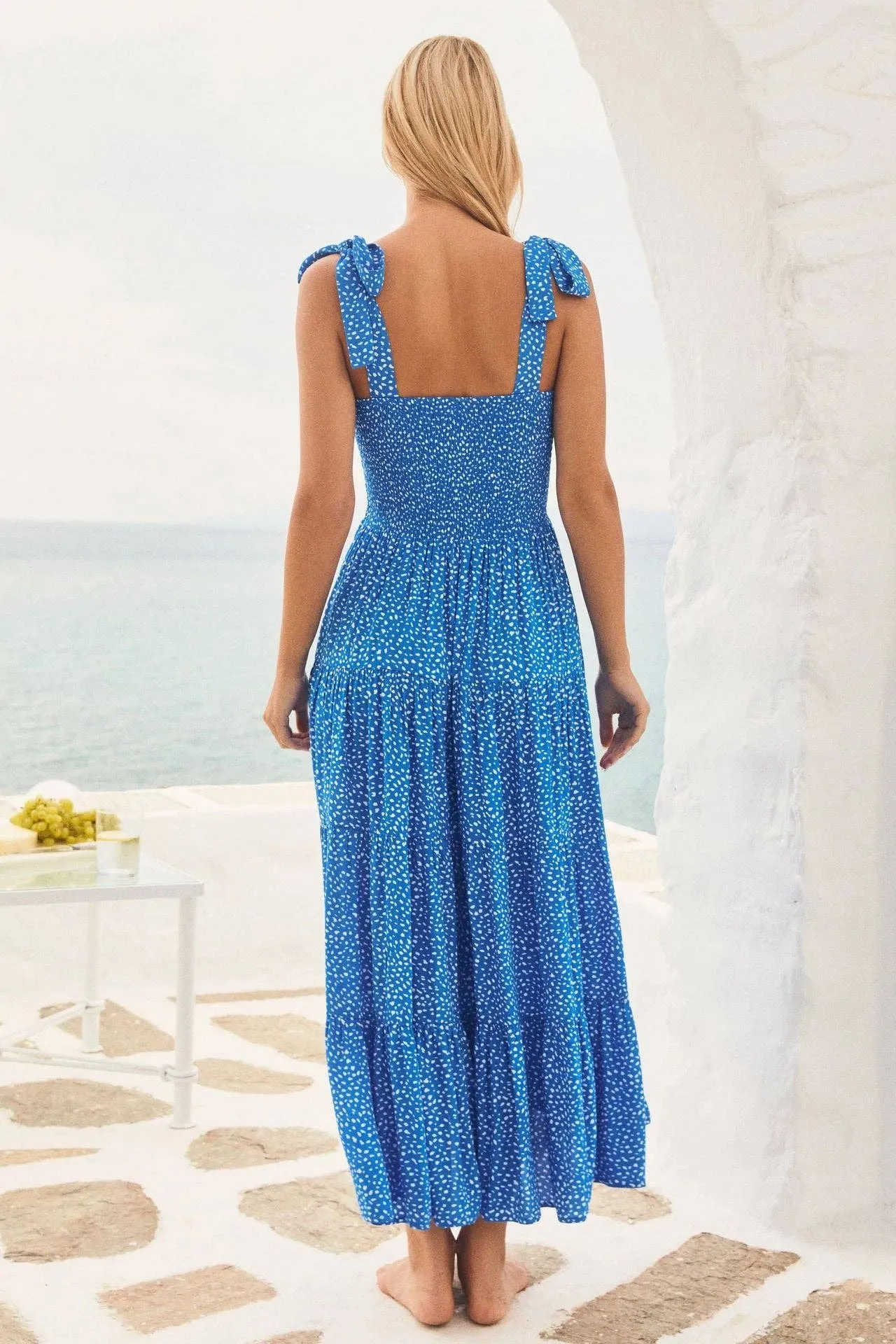 Shimmering Sea Maxi Dress