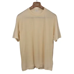 Short-sleeve t-shirt in natural washable wool jersey