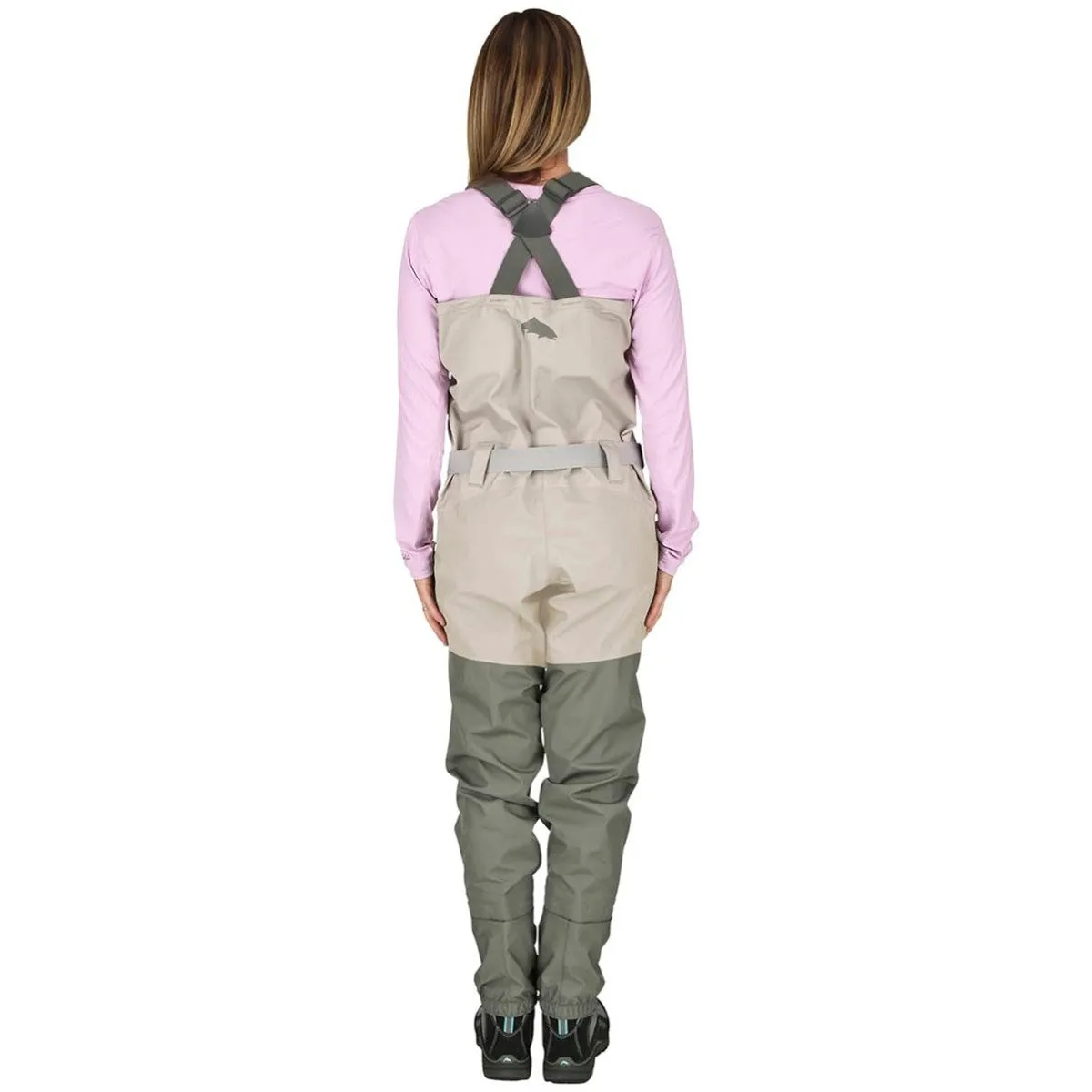 Simms Women's Tributary Stockingfoot Chest Waders - Platinum