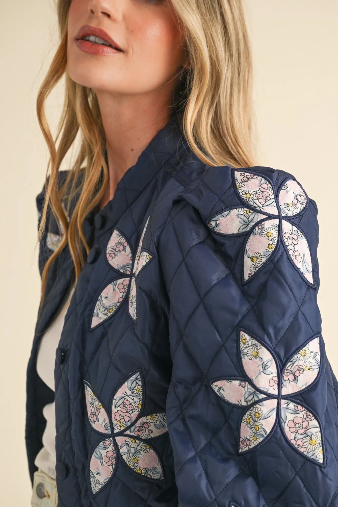 Stained Glass Quilted Puffer