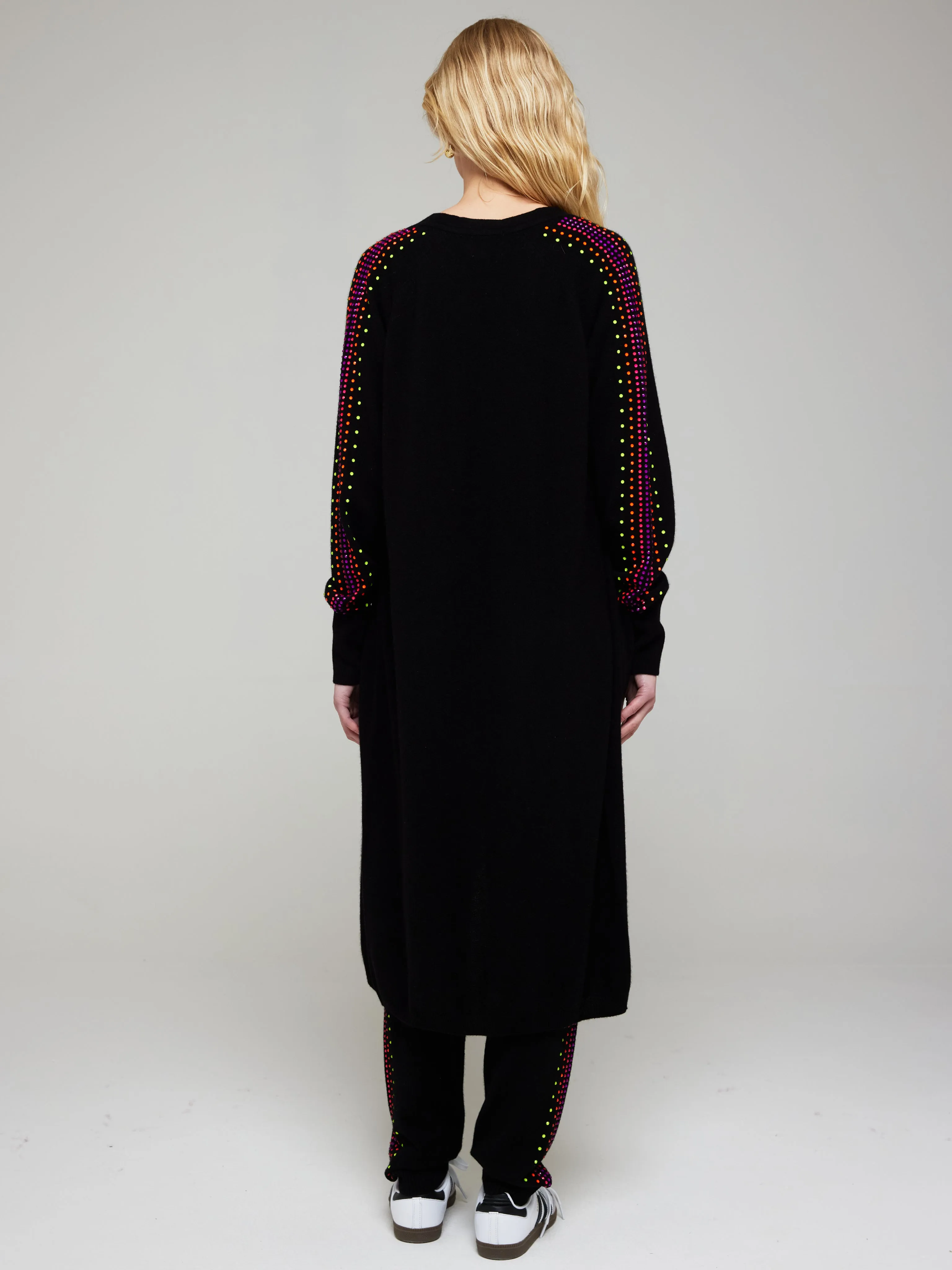 Stardust Longline Cashmere Cardigan