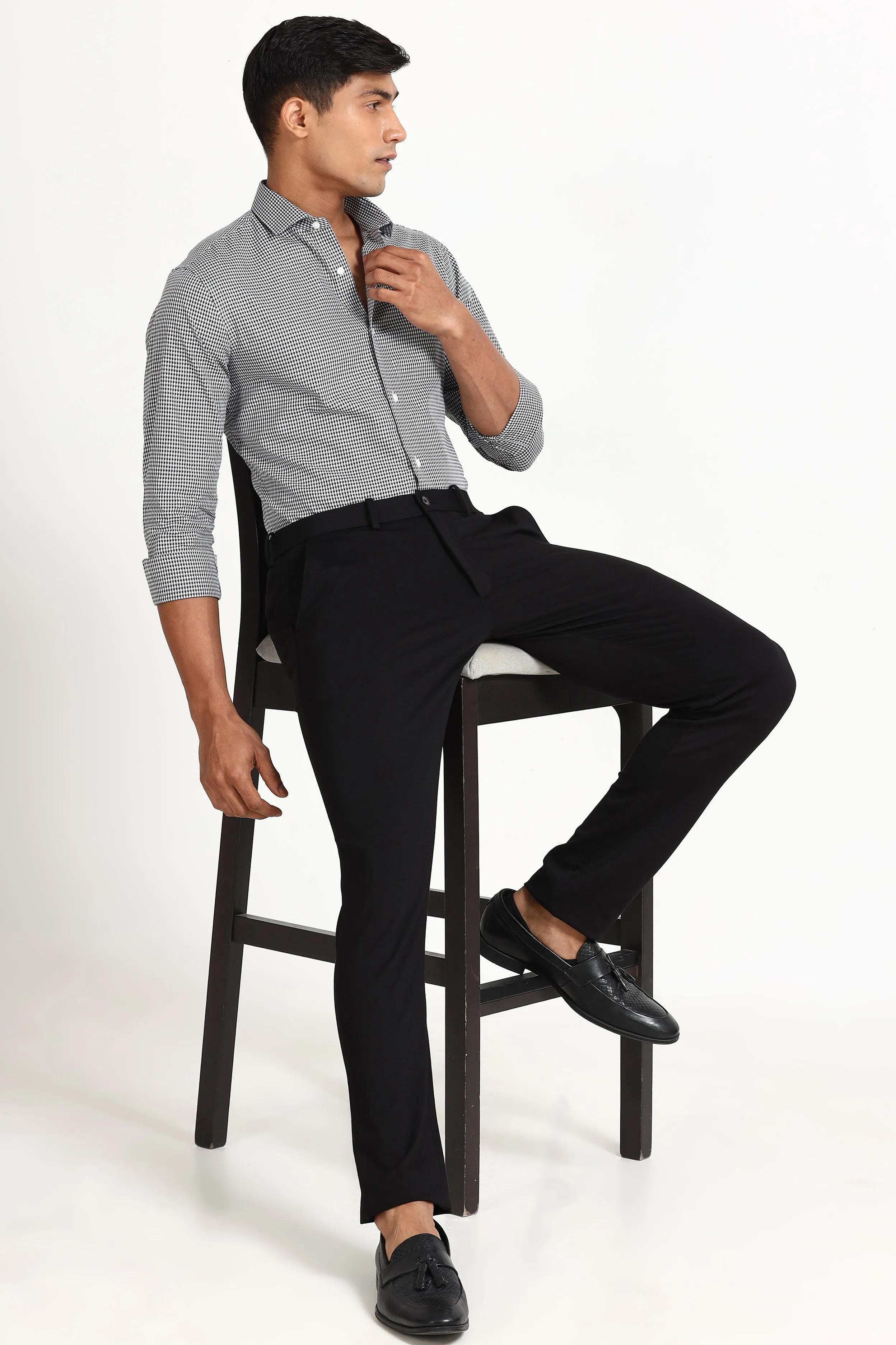 Swift Black Formal Trouser