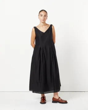 The Brushed Dress in Black