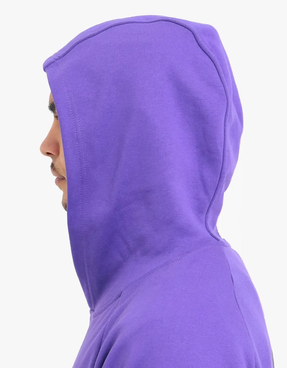 The North Face Raglan Red Box Pullover Hoodie - Peak Purple