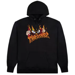 Thrasher Sucka Free By Neckface Hoodie - Black