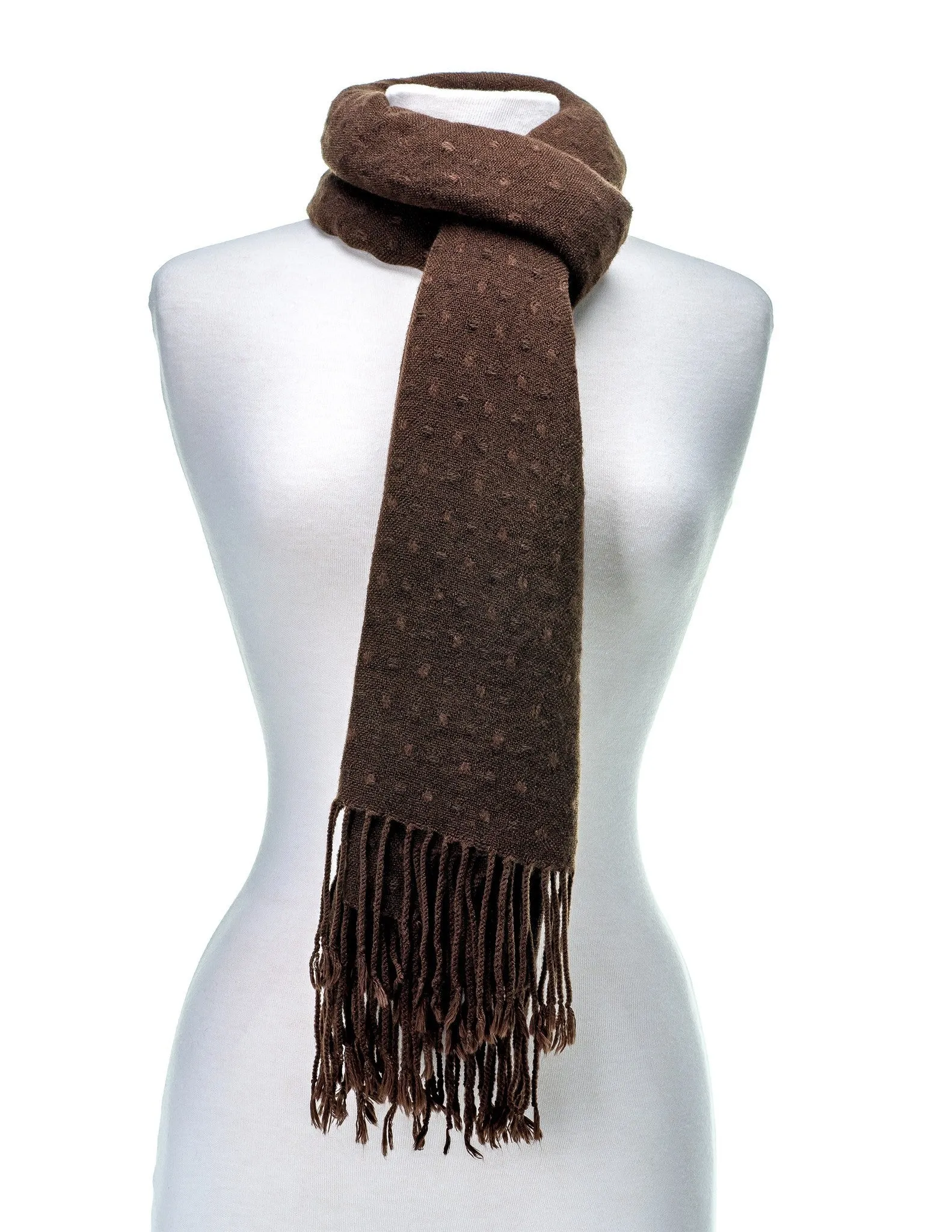 'Toasty' Warm Soft Premium Winter Scarf - Dot Pattern