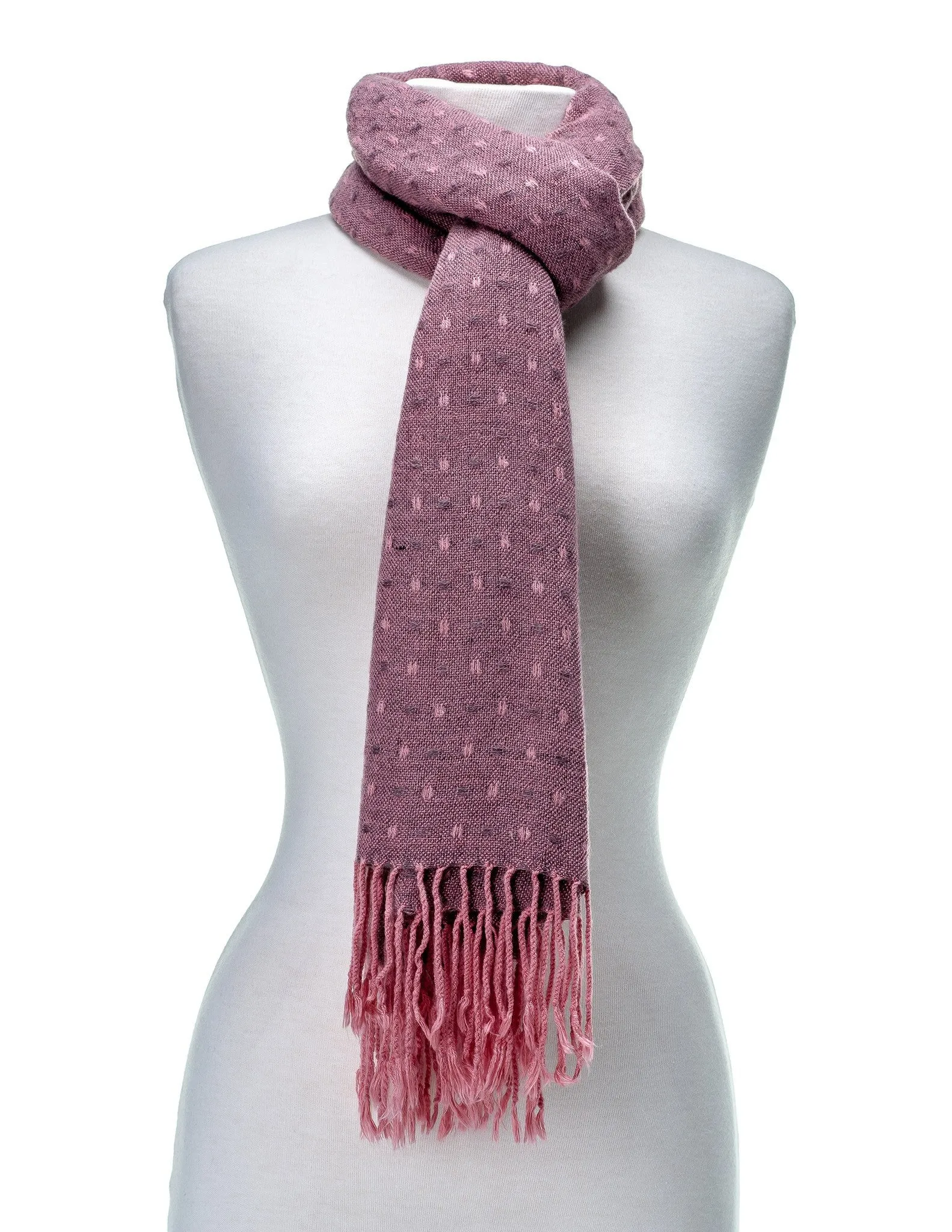 'Toasty' Warm Soft Premium Winter Scarf - Dot Pattern