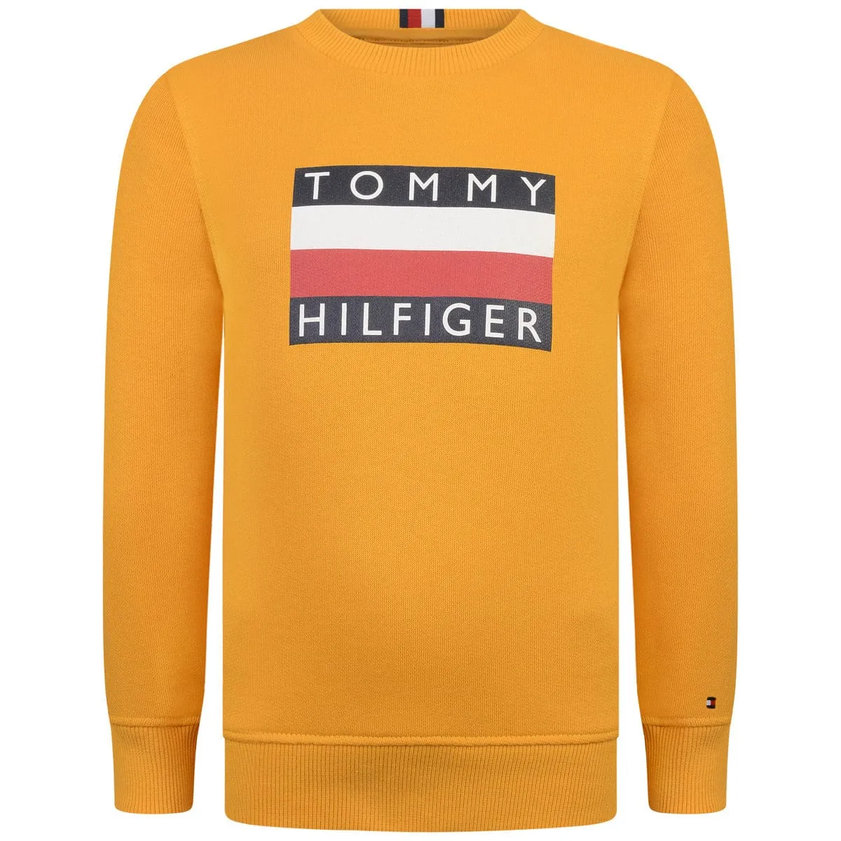 Tommy Hilfiger Boys Sweater - Cotton Logo Sweater