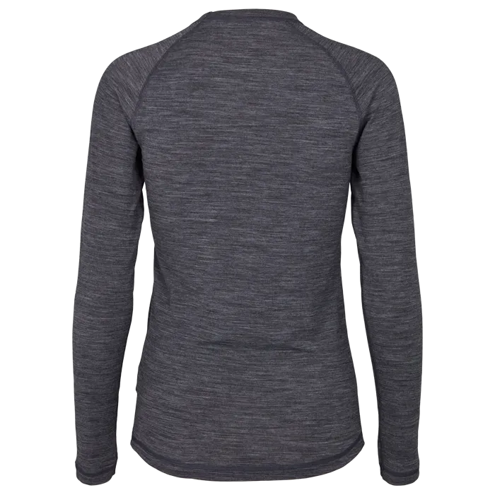 Twelve Sixteen Baselayer  L/S Merino 186 Grey Woman