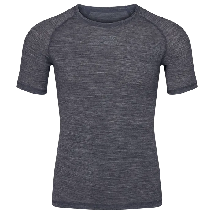 Twelve Sixteen Baselayer S/S Merino 186 Grey