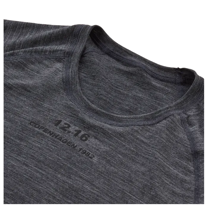 Twelve Sixteen Baselayer S/S Merino 186 Grey