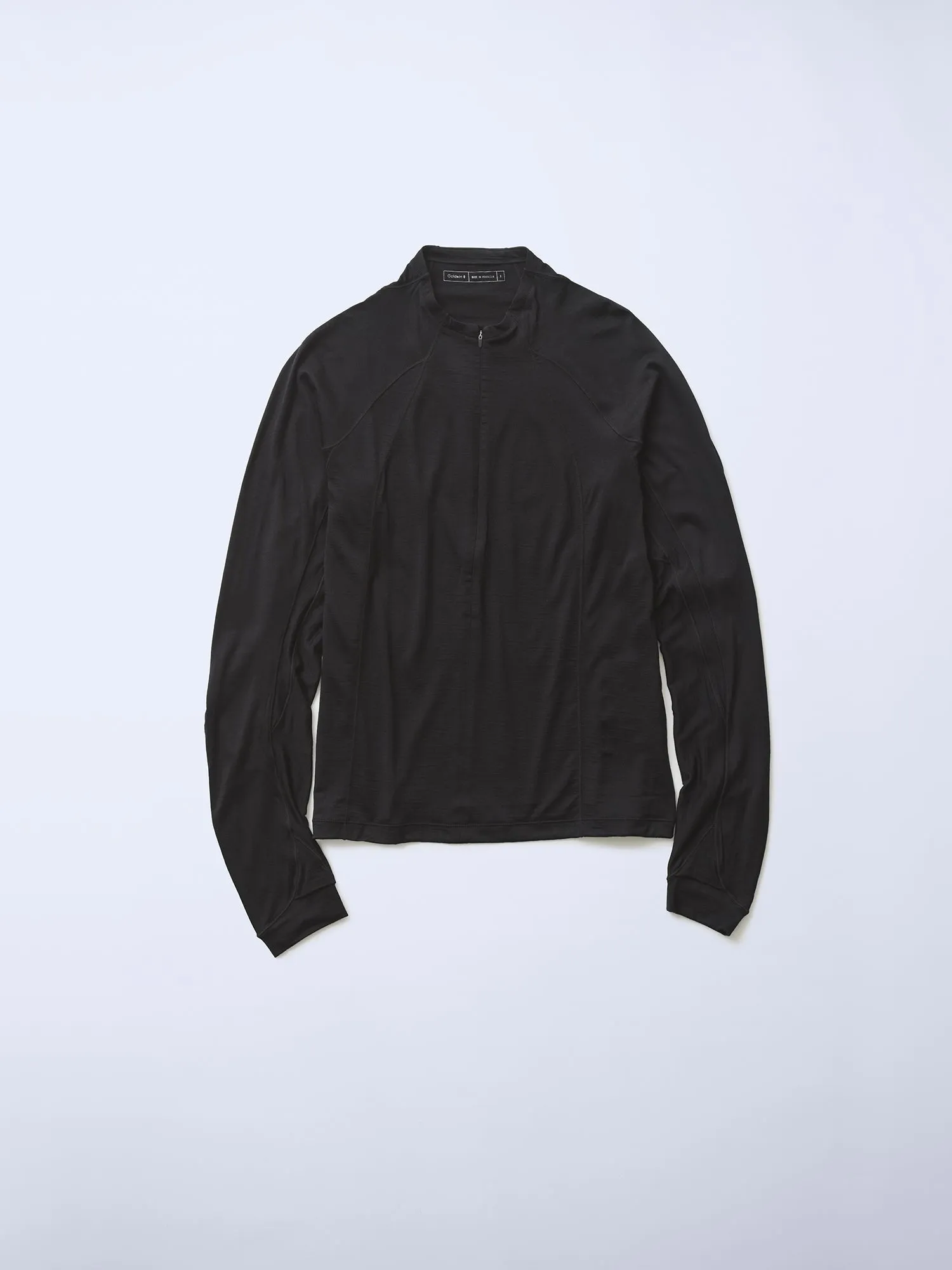 Wool Half Zip L/S T-shirt